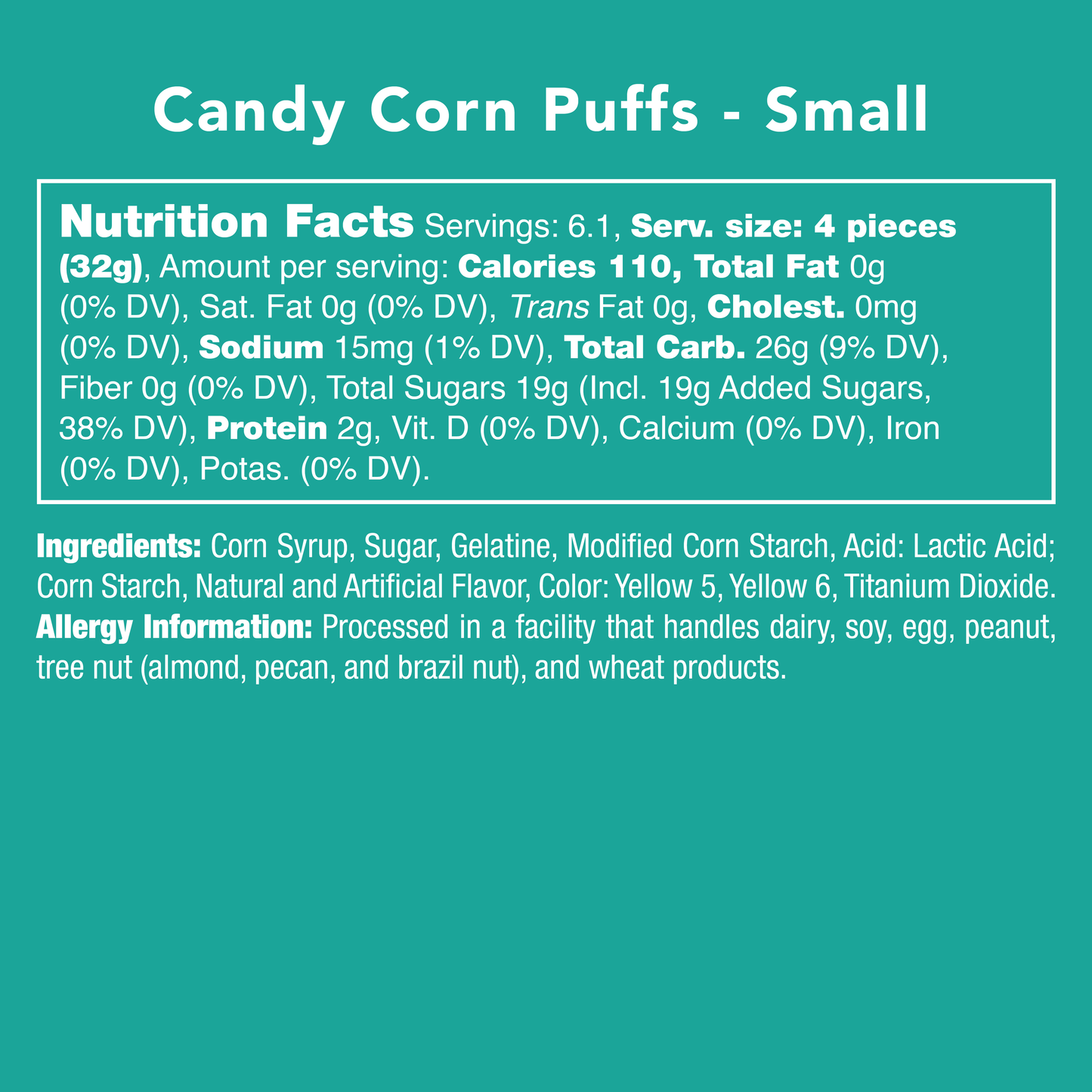 Candy Club - Corn Puffs