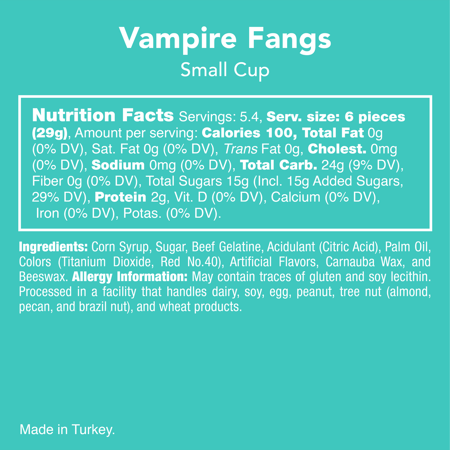 Vampire Fangs - Candy Club