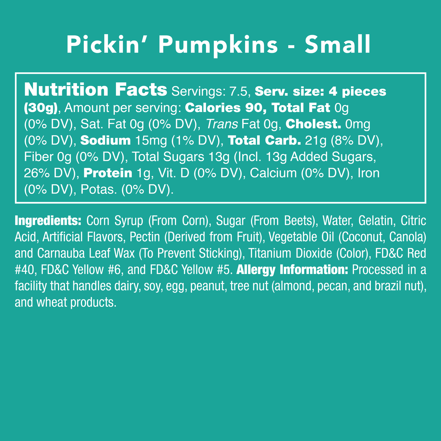 Pickin' Pumpkins - Candy Club