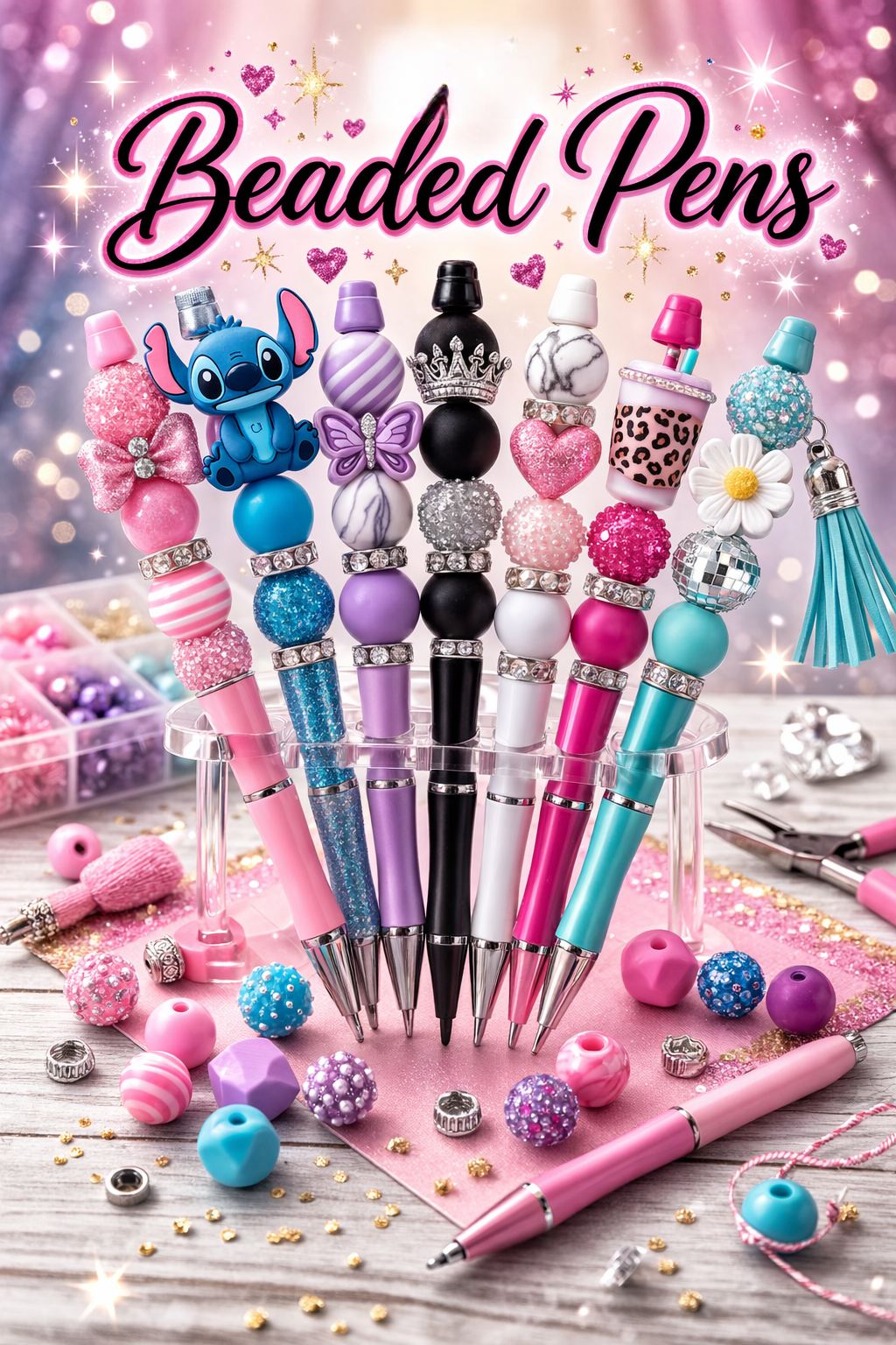 Beaded Pens